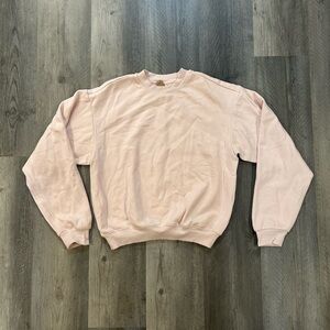 Skims Pink Crewneck Sweater